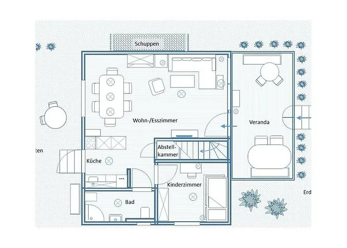 別荘 Glammseehaus Ulla Comfortable *